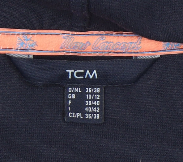 Womens UK Size 10 TCM Blue Hooded