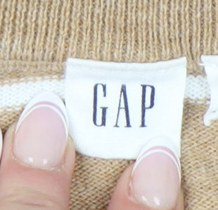 Womens UK Size S Gap Beige Pullover Jumper