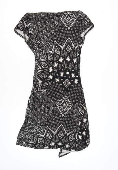 Marks and Spencer Women's Black Wrap Dress Size 12