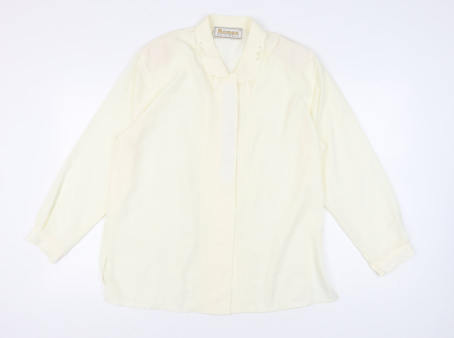 Womens UK Size 16 Roman Originals Ivory Basic
