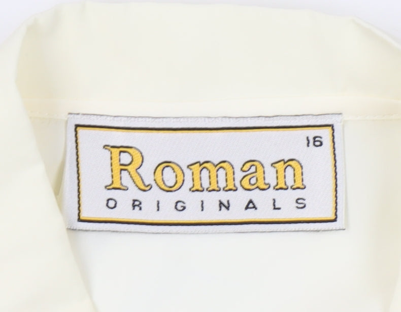 Womens UK Size 16 Roman Originals Ivory Basic