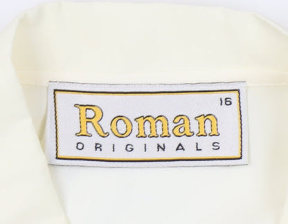 Womens UK Size 16 Roman Originals Ivory Basic