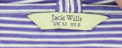 Jack Wills Women’s Purple Striped Camisole Tank