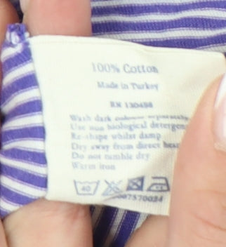 Jack Wills Women’s Purple Striped Camisole Tank