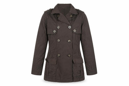 Marks & Spencer Women's Brown Trench Coat Size 8