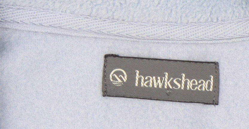 Mens UK Size L Hawkshead Blue Henley Sweatshirt