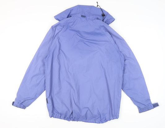 Mens UK Size S Target Dry Blue Rain Coat