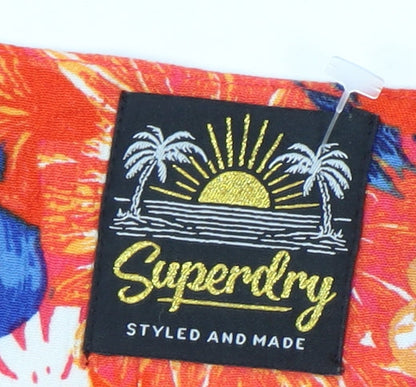 Superdry Women's Multicoloured Floral Playsuit Size 12