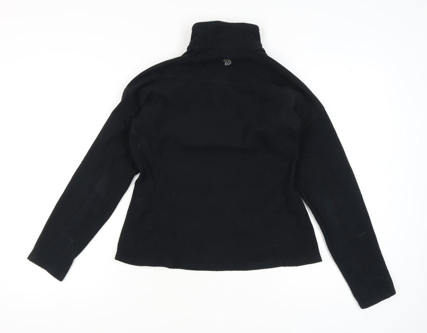 Womens UK Size M Mountain Hardwear Black Full Zip Sweatshirt