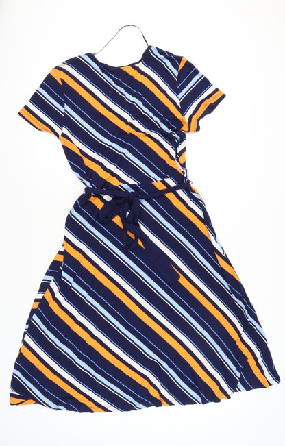 Fransa Women's Multicoloured L Wrap Dress