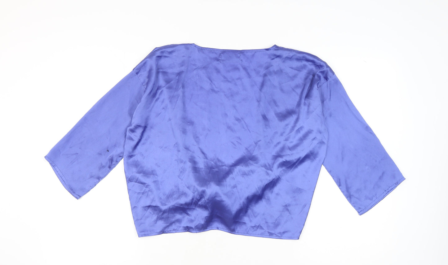 Womens UK Size S Urban Outfitters Blue Kimono Blouse