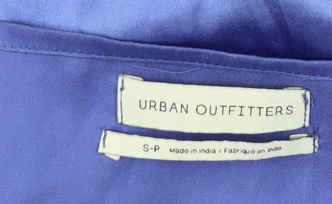 Womens UK Size S Urban Outfitters Blue Kimono Blouse