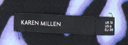 Karen Millen Women's Multi Floral Skirt Size 10