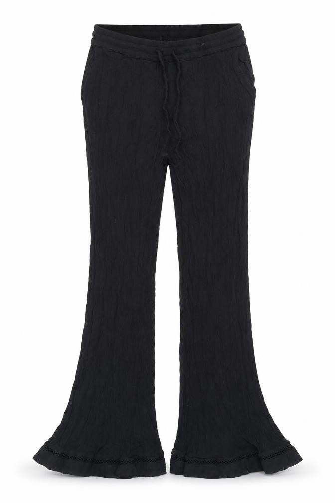 Womens UK Size 14 Marks and Spencer  Flared Black Trousers