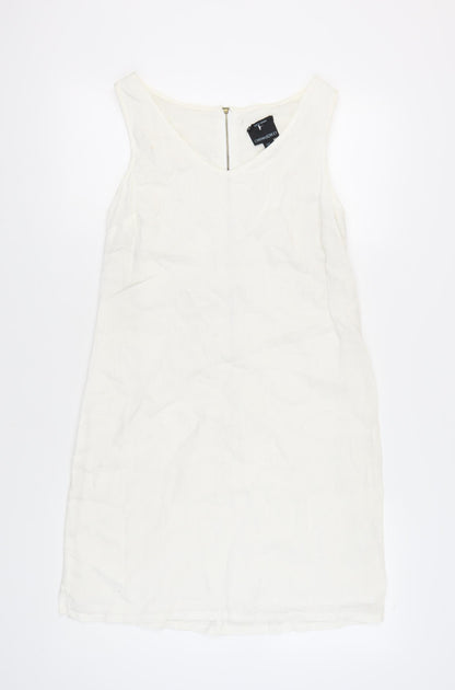 Cynthia Rowley Women’s White Sleeveless Dress Size 12