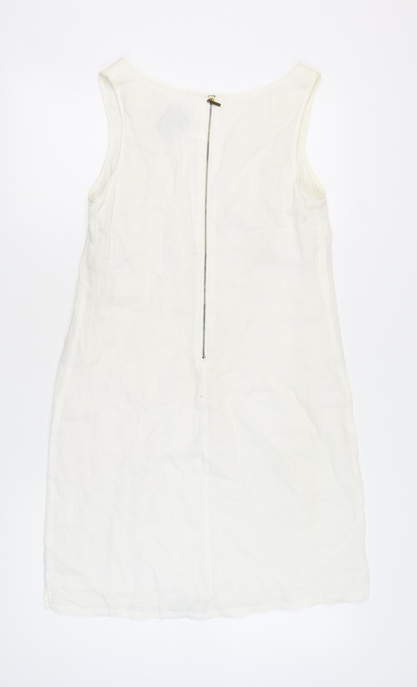 Cynthia Rowley Women’s White Sleeveless Dress Size 12