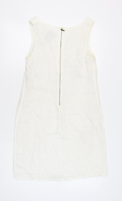 Cynthia Rowley Women’s White Sleeveless Dress Size 12
