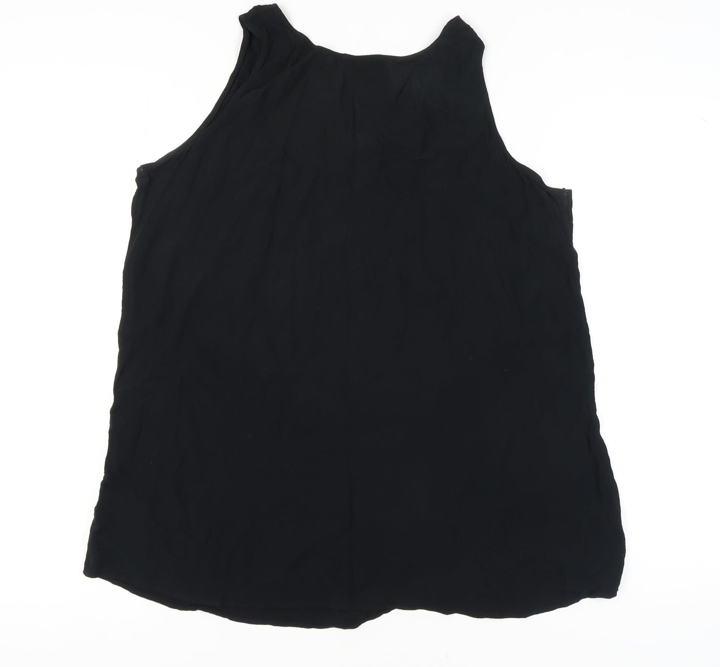 Marks and Spencer Women's Black Tank Top Size 12