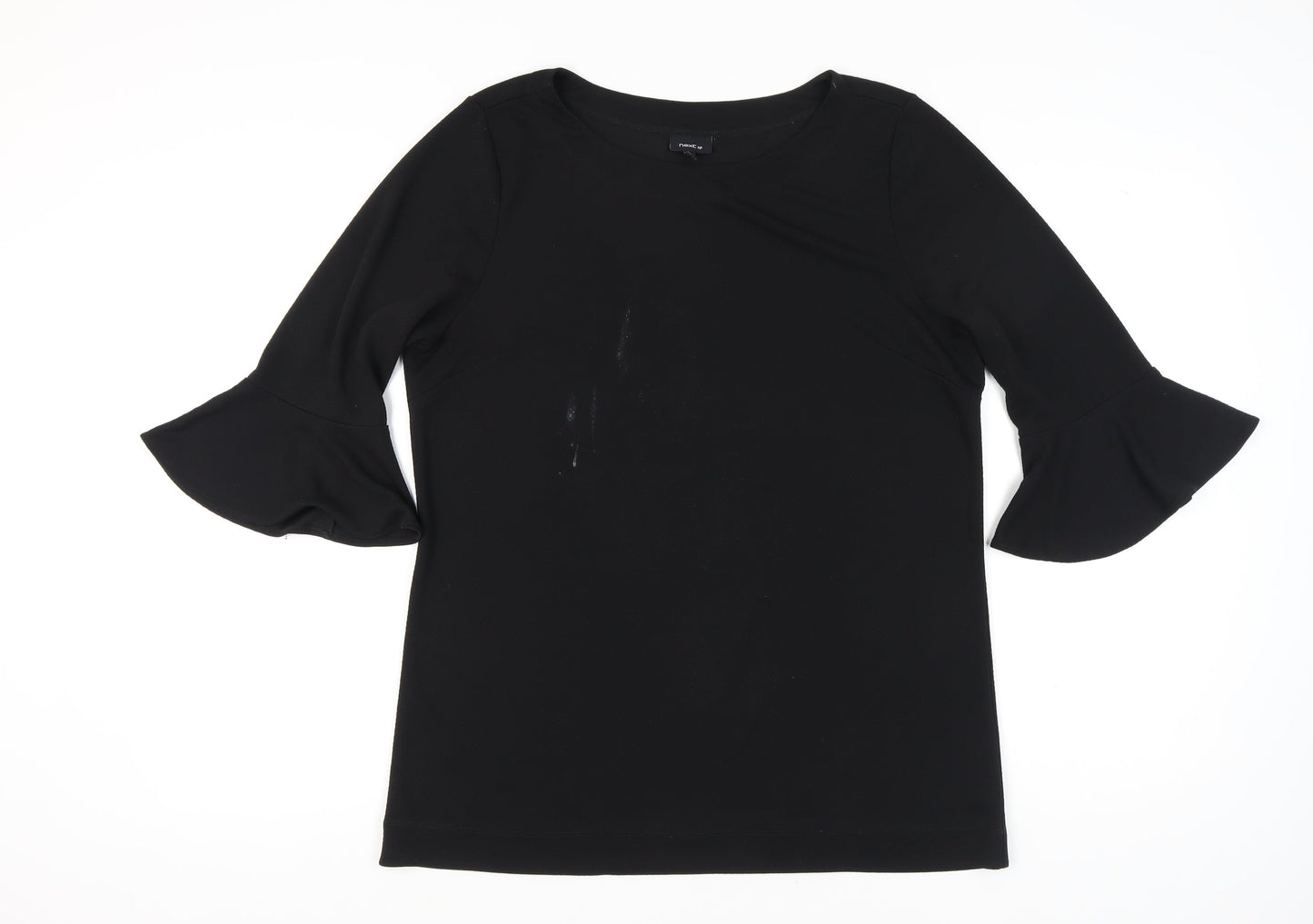 Womens UK Size 16 NEXT Black Basic Blouse