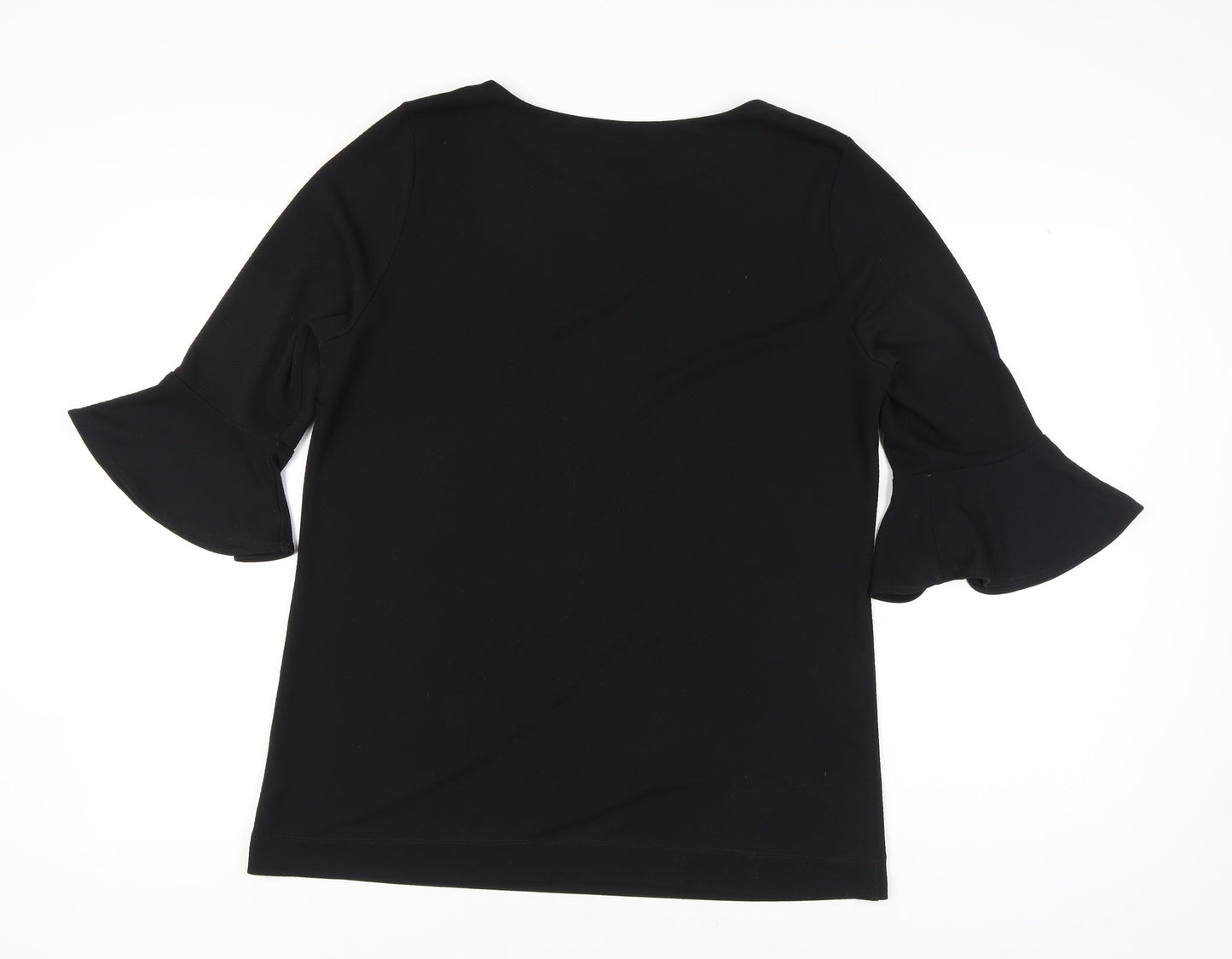 Womens UK Size 16 NEXT Black Basic Blouse