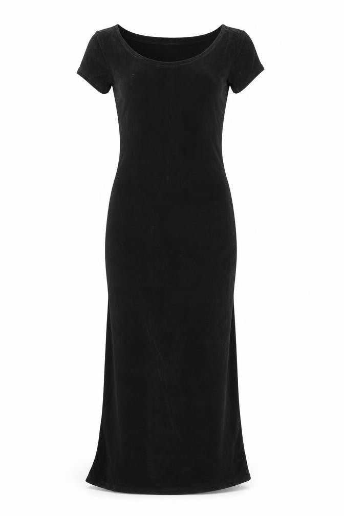 Marks and Spencer Black Long Dress Size 10