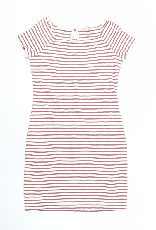Esprit Women's Multicoloured Striped Shift Dress L