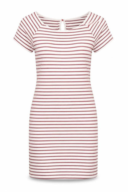 ESPRIT Women's Multicoloured Striped Shift Dress L