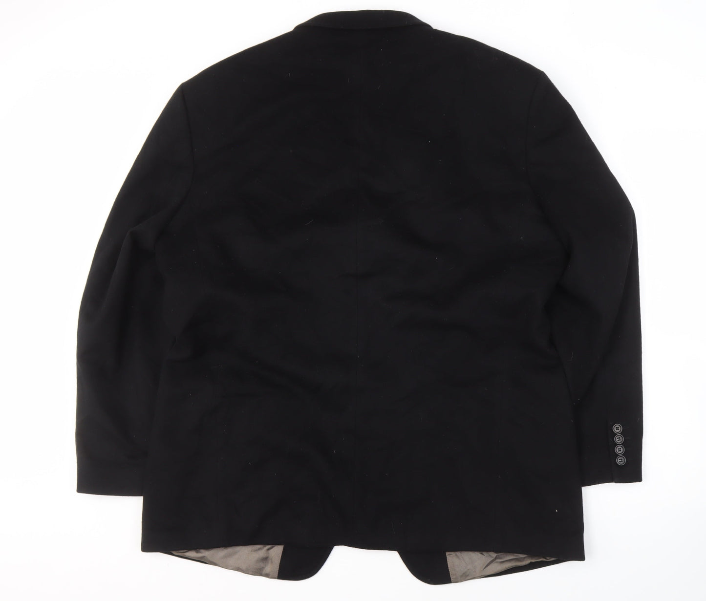 Mens UK Size M Marks and Spencer Black Basic Jacket