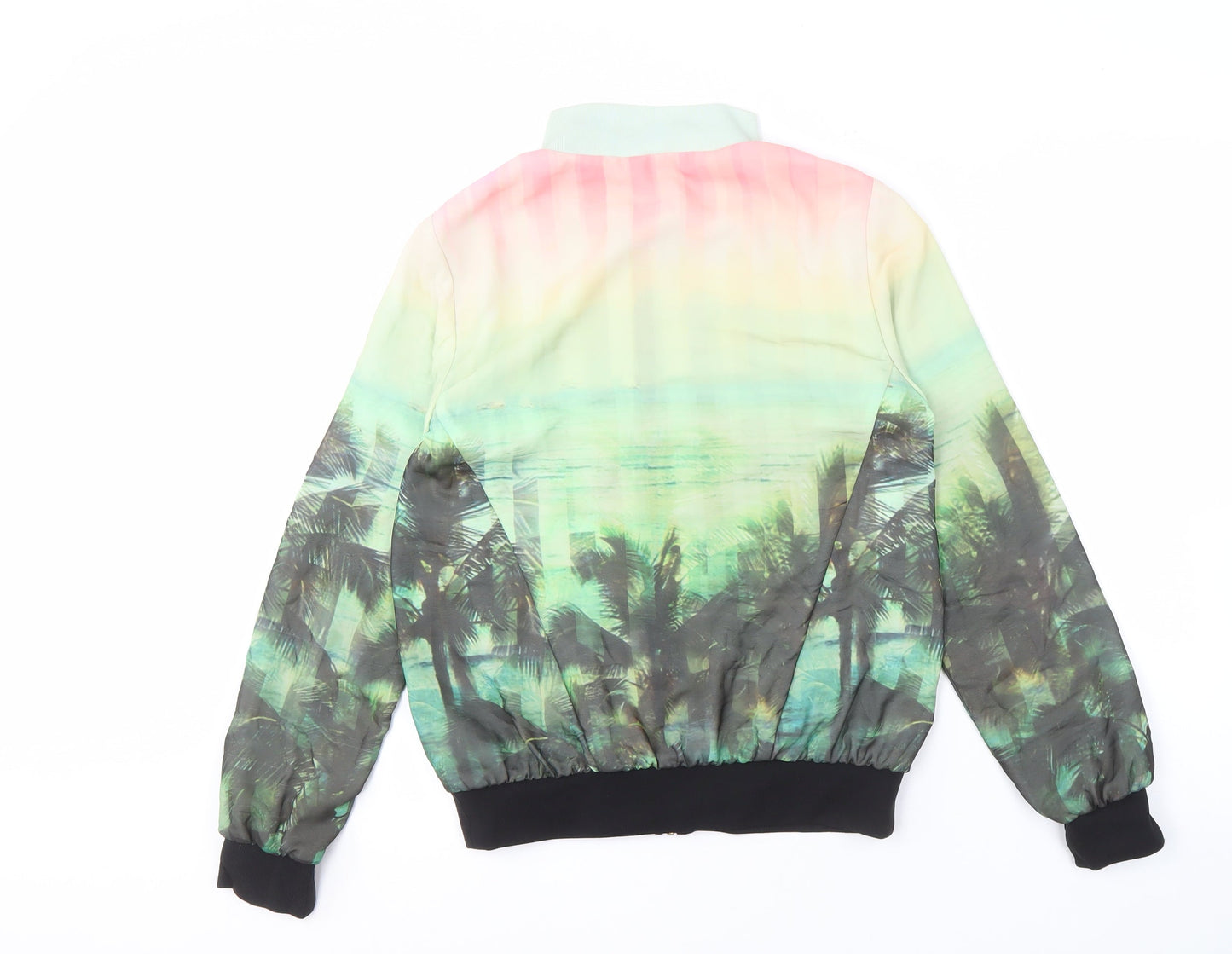 Womens UK Size 6 Ted Baker Multicoloured Bomber Jacket