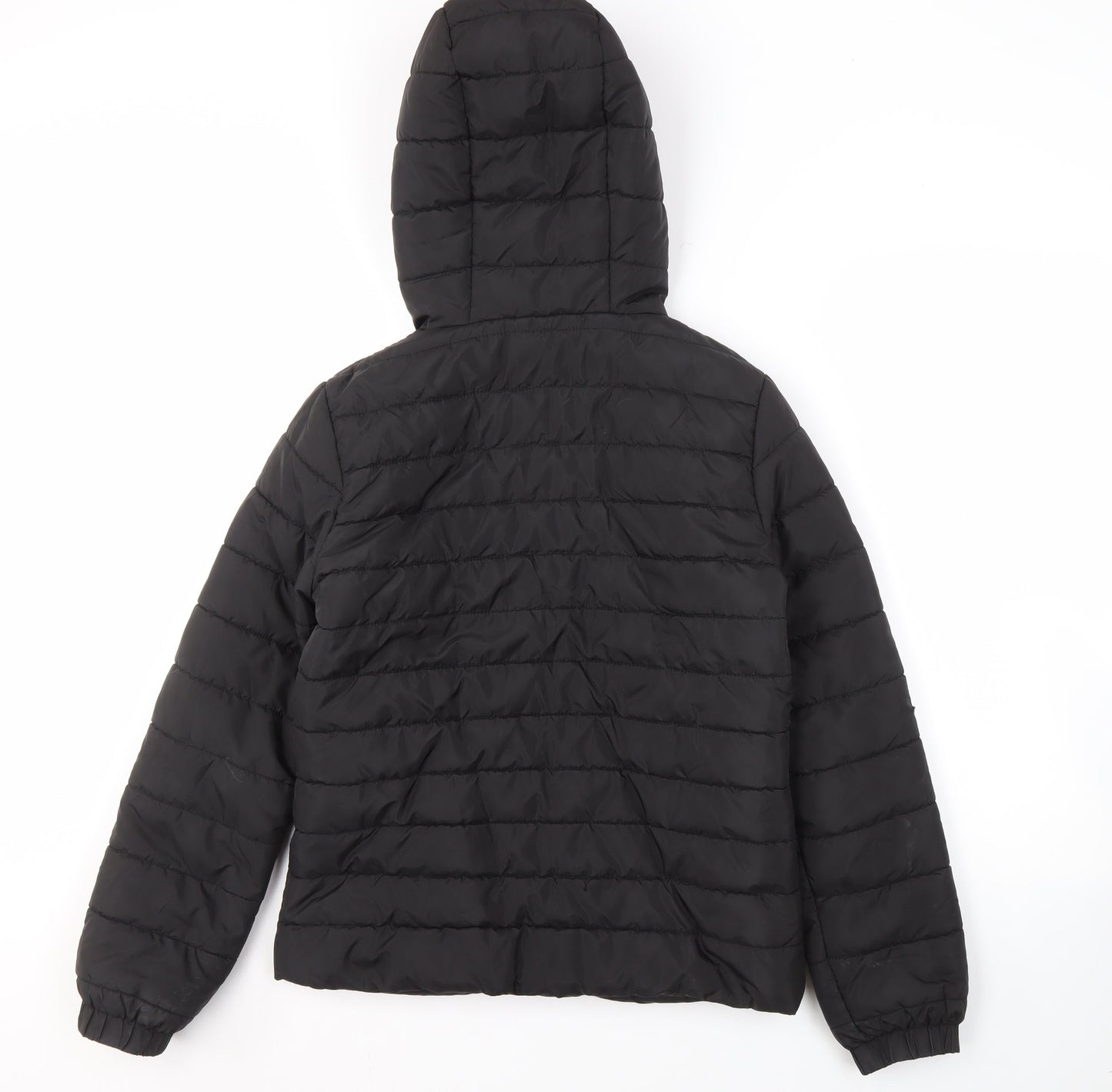 Womens UK Size 8 New Look Black Puffer Jacket