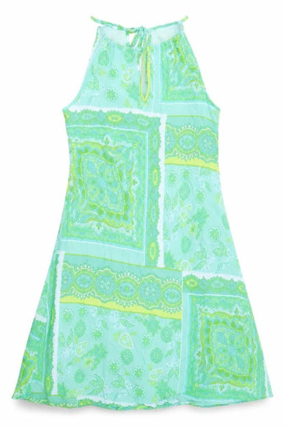 Marks and Spencer Women's Green A-Line Dress