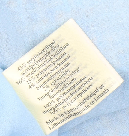 Laura Ashley Women's Blue Tweed Skirt Size 16