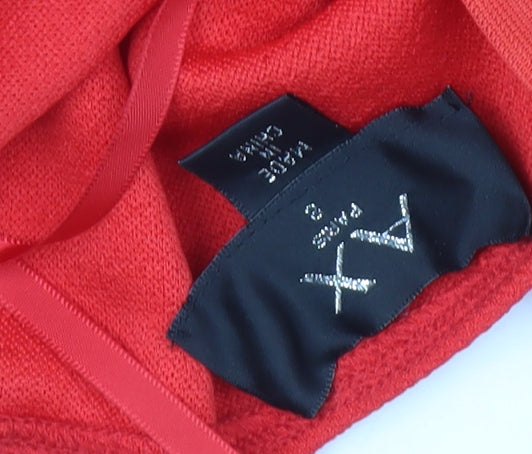 Prey Women's Red Halter Dress Size 8