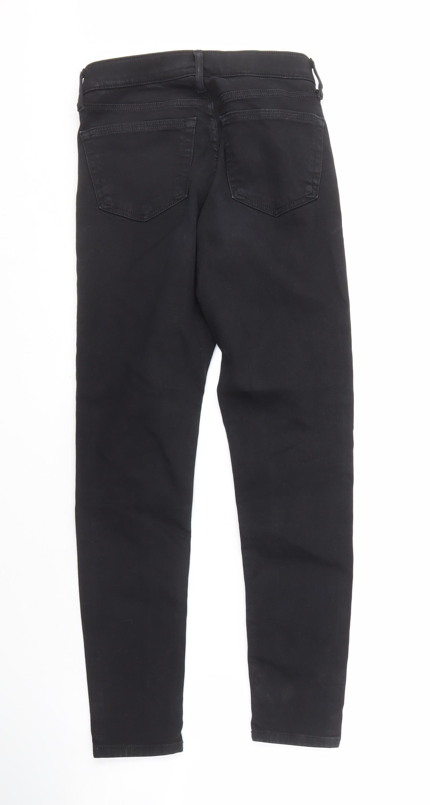 Topshop Women's Black Skinny Jeans Size 8