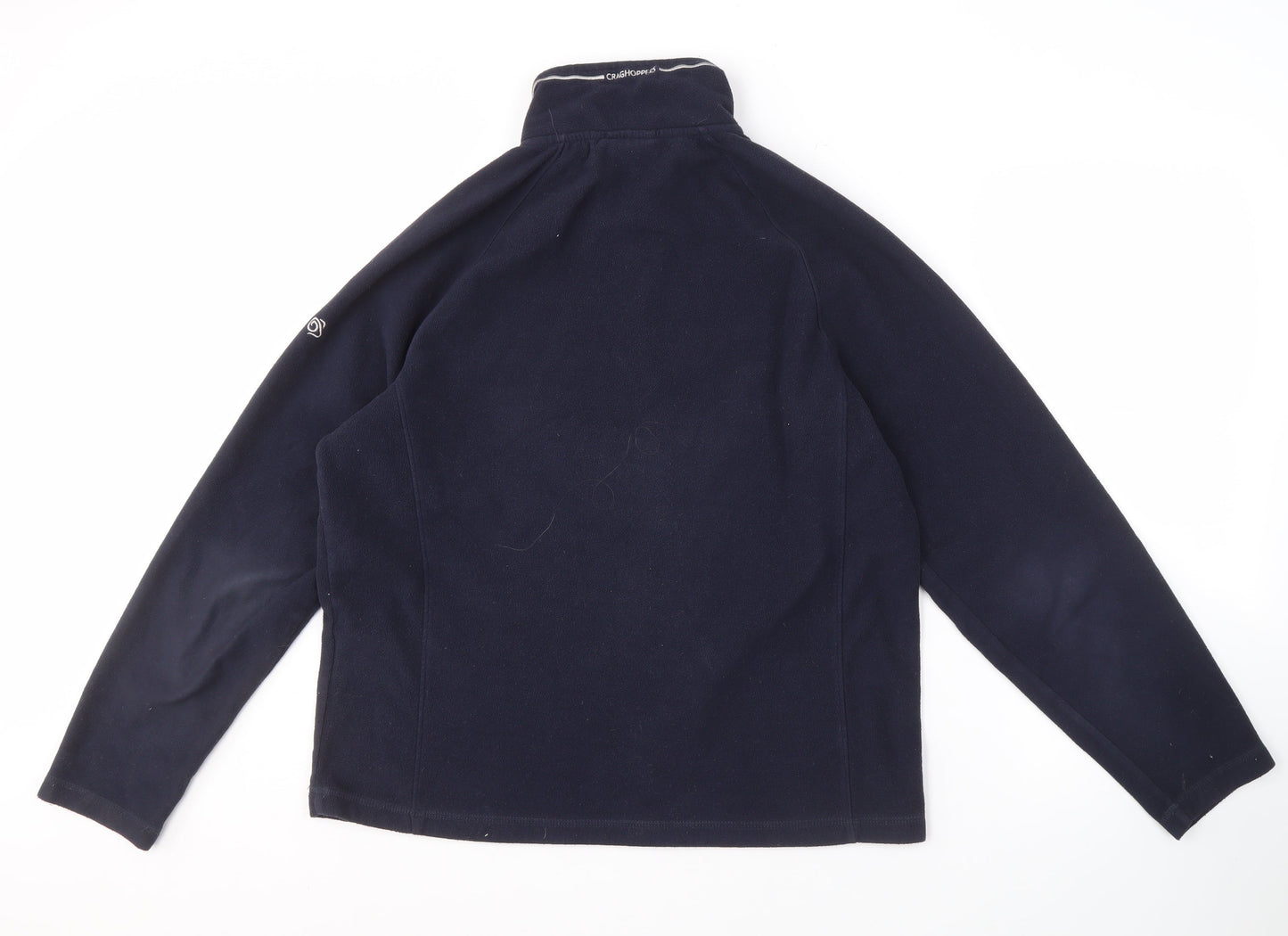 Mens UK Size M Craghoppers Blue 1/4 Zip Sweatshirt