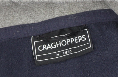 Mens UK Size M Craghoppers Blue 1/4 Zip Sweatshirt