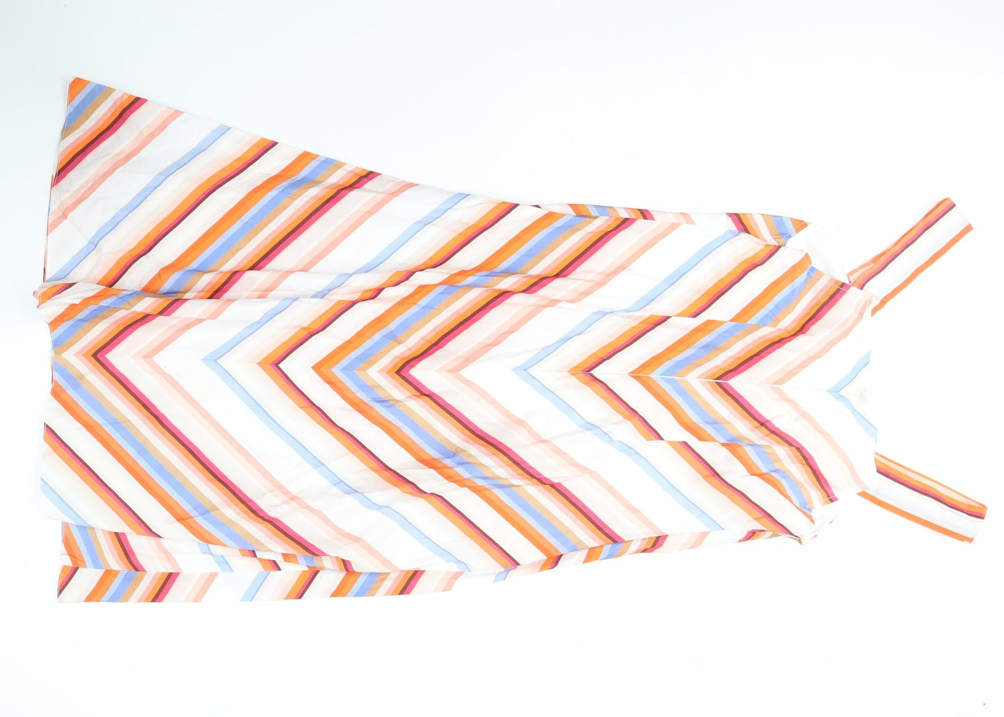 Monsoon Womens Multicoloured Striped Dress Size 14