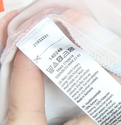 Monsoon Womens Multicoloured Striped Dress Size 14