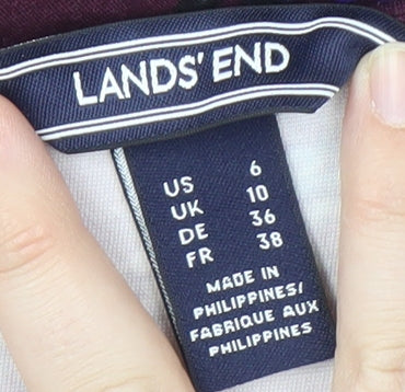 Lands' End Women's Floral Sheath Dress UK 10