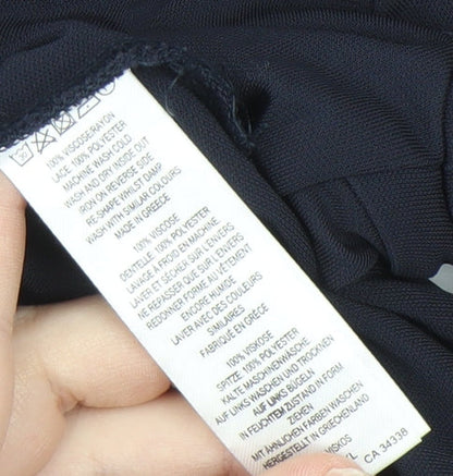 French Connection Women's Blue A-Line Dress XS