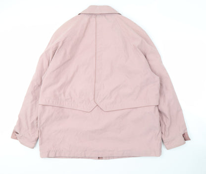 Berkertex Women's Pink Plus Size Jacket, Size 18