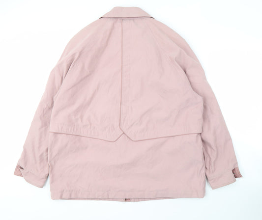 Berkertex Women's Pink Plus Size Jacket, Size 18