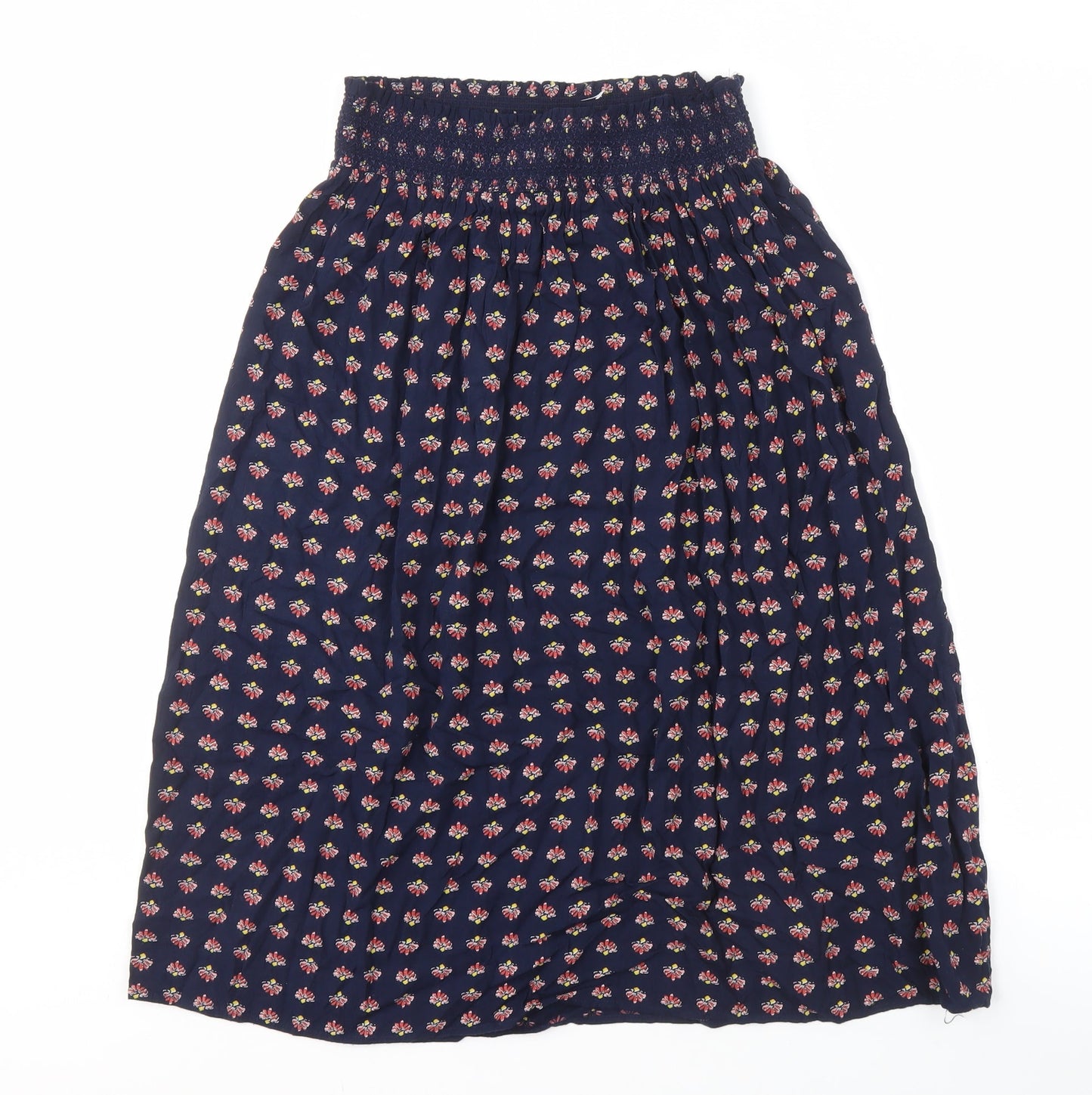 Marks and Spencer Floral Viscose Peasant Skirt Size 10