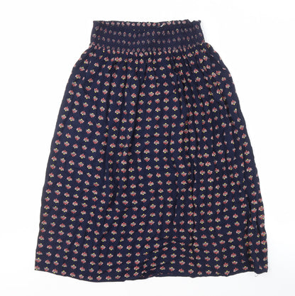 Marks and Spencer Floral Viscose Peasant Skirt Size 10