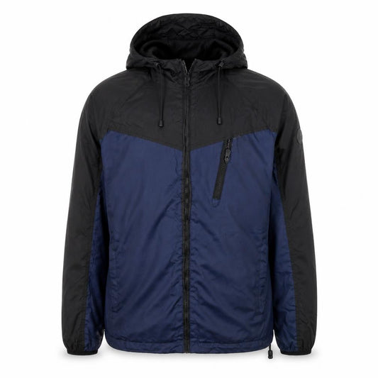 Broken Standard Men's Black Blue Windbreaker M