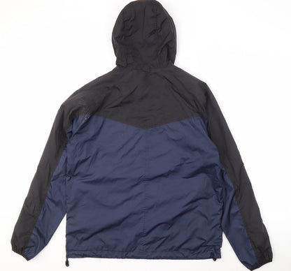 Broken Standard Men's Black Blue Windbreaker M