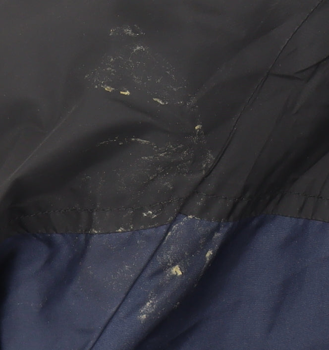 Broken Standard Men's Black Blue Windbreaker M