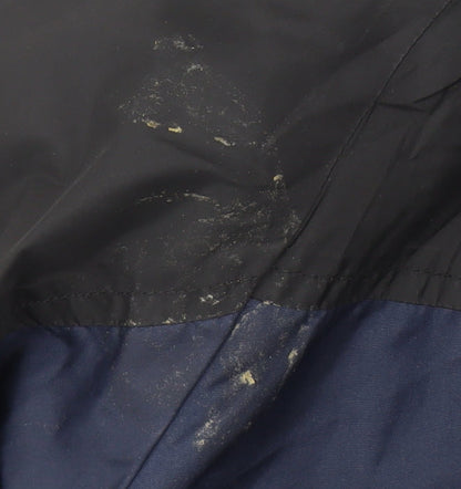 Broken Standard Men's Black Blue Windbreaker M