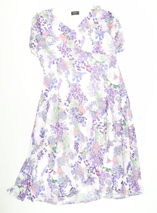 Klass Women's Multicoloured Floral Dress 14