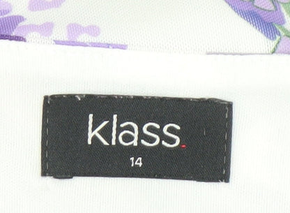 Klass Women's Multicoloured Floral Dress 14